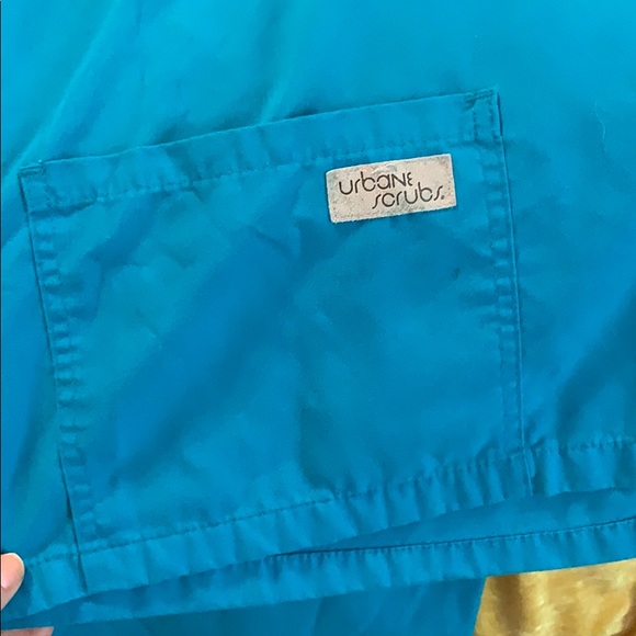 Urbane blue scrub set - Picture 6 of 8